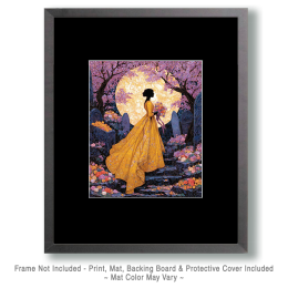 Lavender Evening - Día de Muertos Art