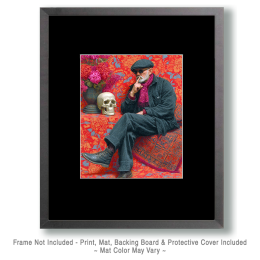 Tranquila - Día de Muertos Art Print