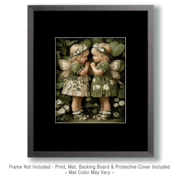 A Pair of Baby Northern Isle Faires - Fairy Art