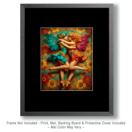 BOHO Fairies Dancing - Fairy Art Print - Fairy Art
