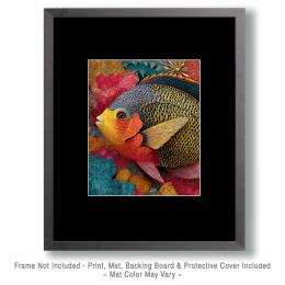 Stylized Fish - Ocean Life Art