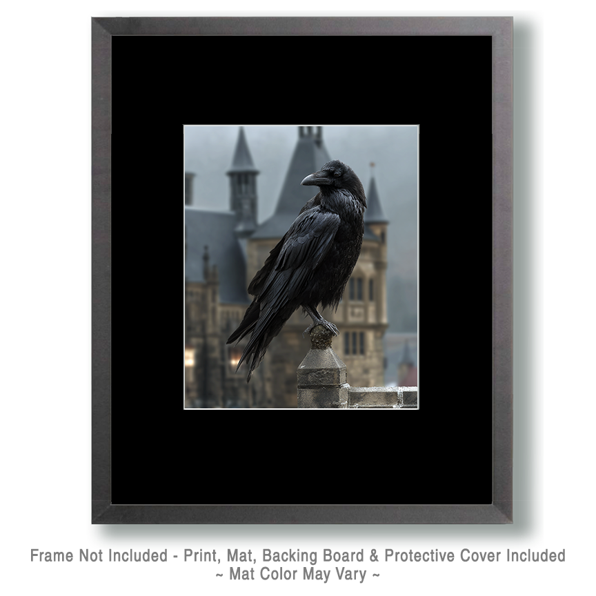 Near Gothic Church - Raven Art