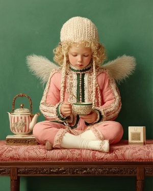 A Nice Cup of Tea in the Morning - Faires Art Print