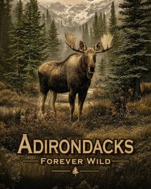 Adirondack Mountains, New York - Forever Wild Moose