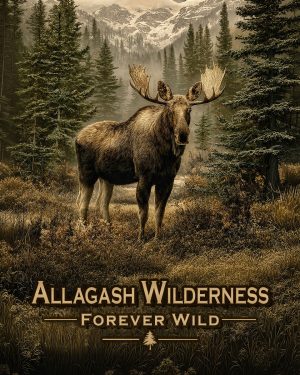 Allagash Wilderness, Maine - Forever Wild Moose