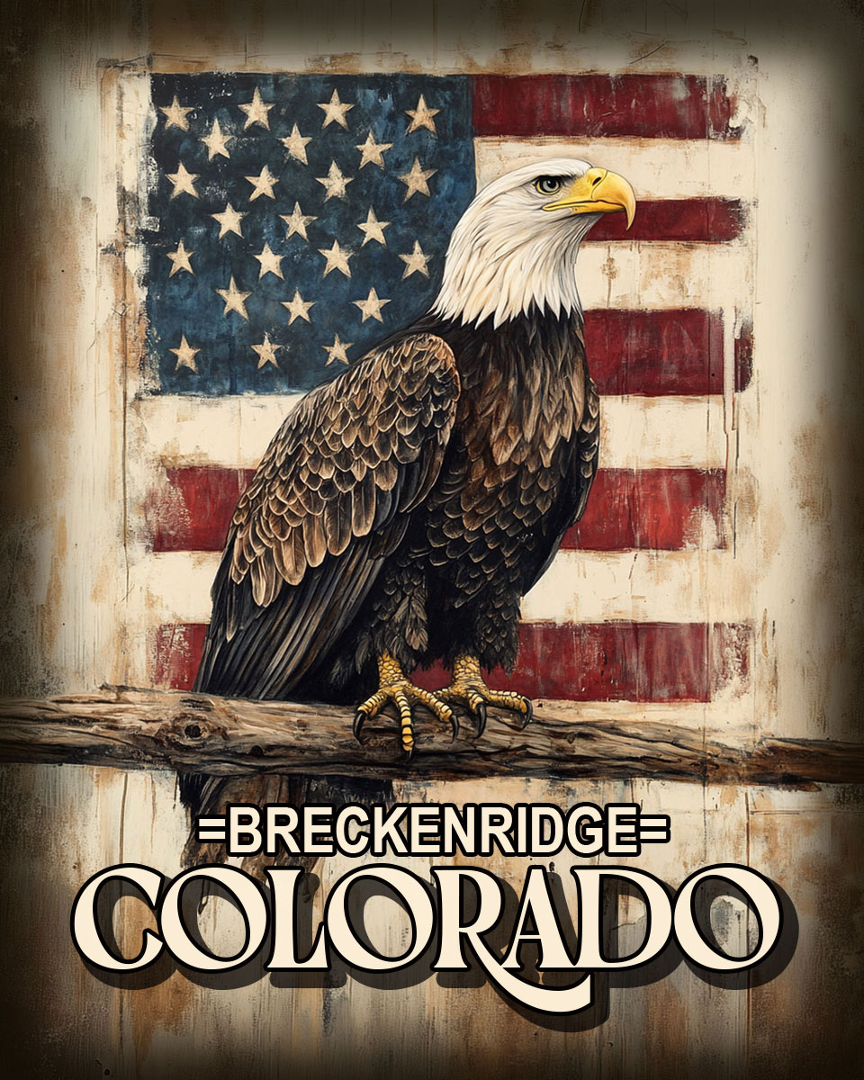 American Bald Eagle - Breckenridge, Colorado Souvenir Art Print
