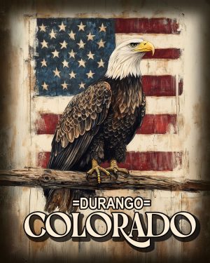American Bald Eagle -  Durango Souvenir Art Print