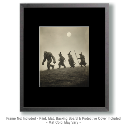 We'll Take Care of This, Follow Me - Vintage Bigfoot Art