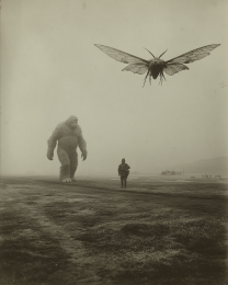 Which One is the Scariest? - Vintage Bigfoot Art Print