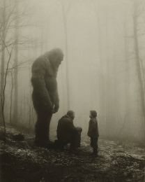 Nobody at School Believes Me - Vintage Bigfoot Art Print