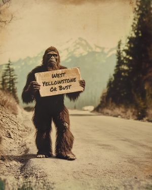 Bigfoot Hitching - West Yellowstone Or Bust