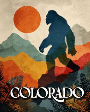 Bigfoot Spirit - Colorado Souvenir Art Print