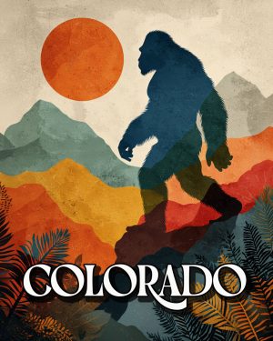 Bigfoot Spirit - Colorado Souvenir Art Print