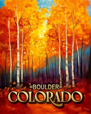 Bright Fall Day - Boulder Colorado Souvenir Art Print.jpg