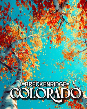 Brilliant Aspens - Breckenridge, Colorado Souvenir Art Print