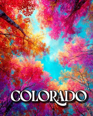 Brilliant Fall View - Colorado Souvenir Art Print