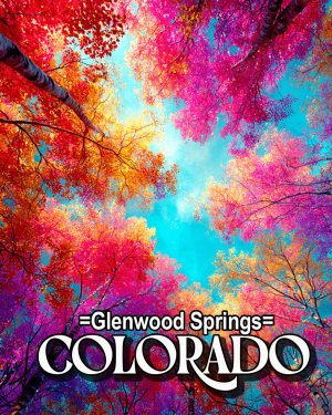 Brilliant Fall View -  Glenwood Springs Souvenir Art Print