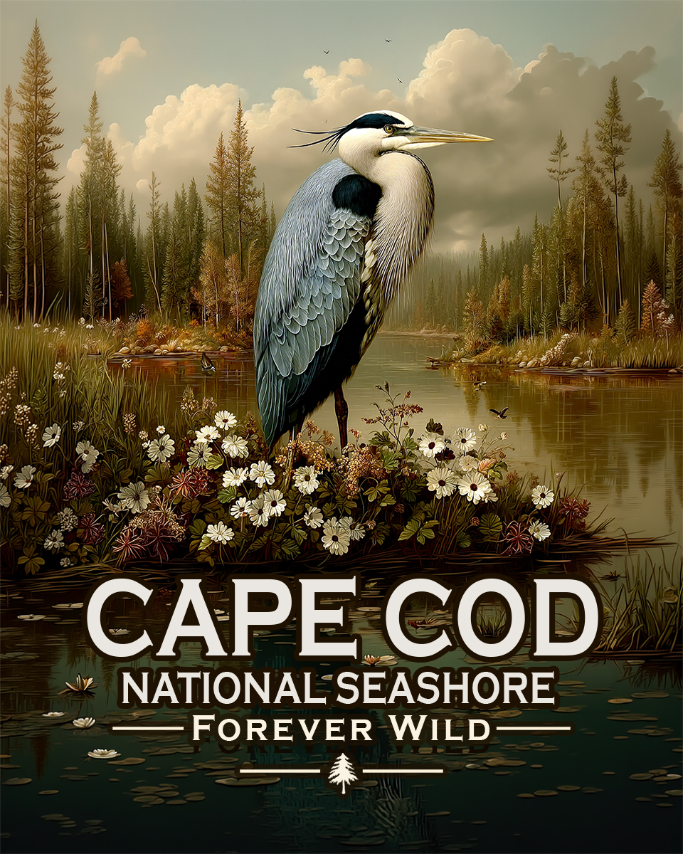 Cape Cod National Seashore - Forever Wild - Great Blue Heron