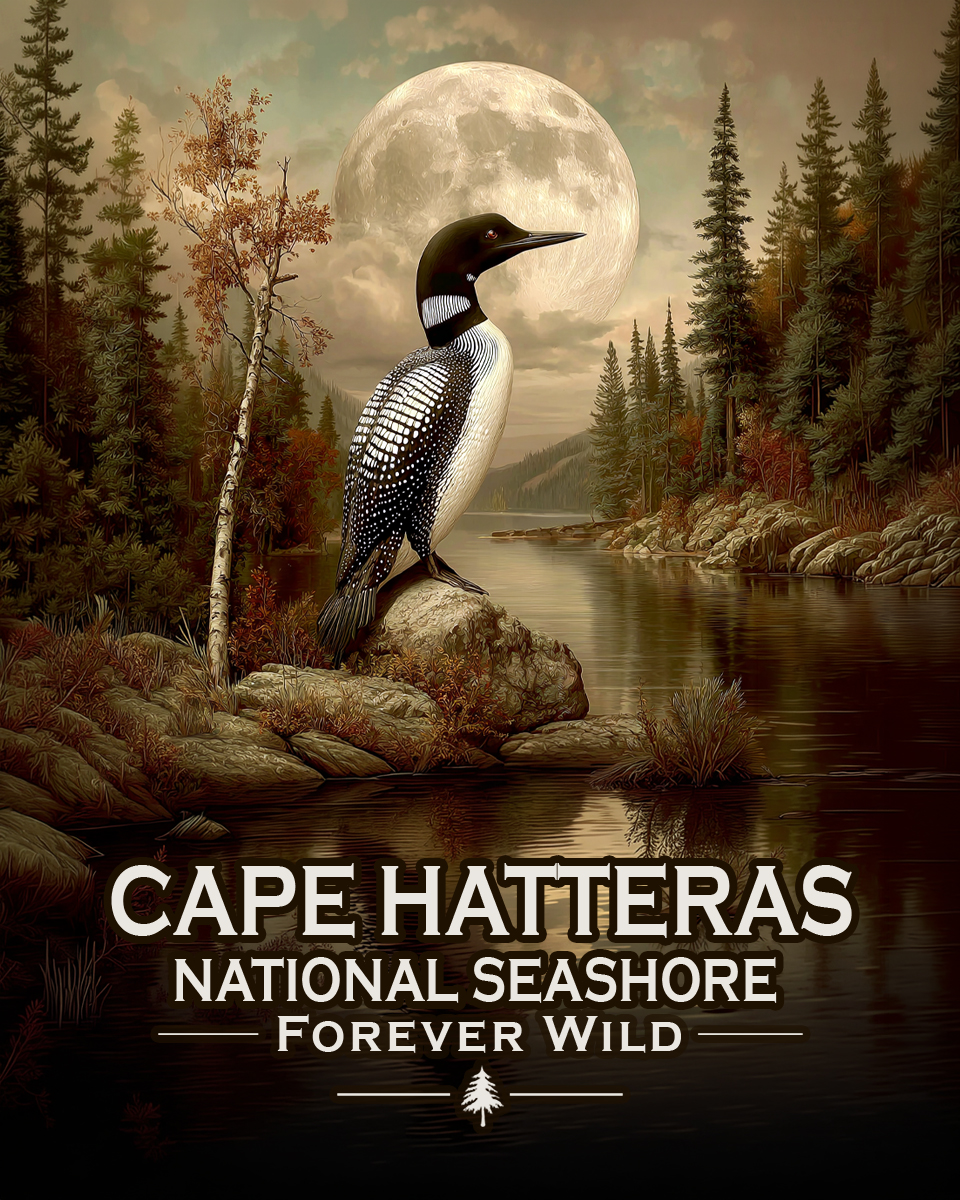 Cape Hatteras National Seashore - Forever Wild - Loon