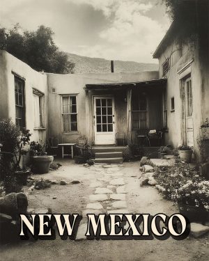 Chimayo Home -  New Mexico Souvenir Art Print