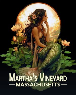 Martha's Vinyard, Massachusetts  Souvenir Art Print - Midnight Mermaid