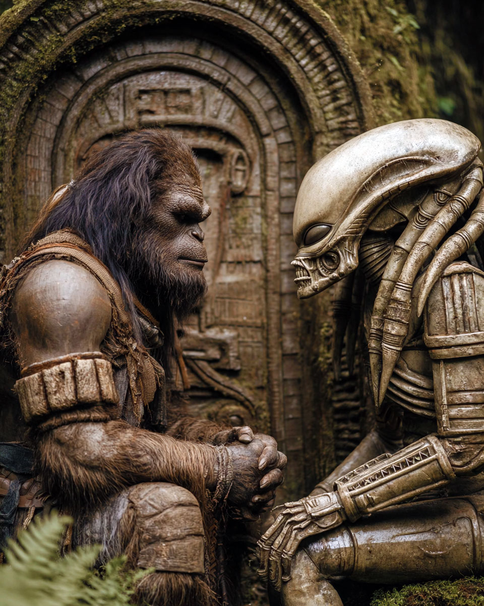 Did He Really Say That? -  Funny Bigfoot Artwork