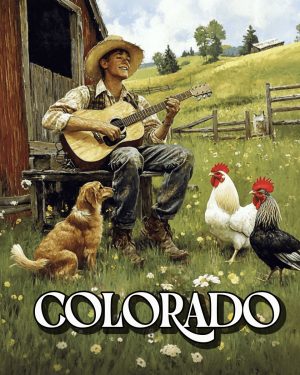 Country Serenade - Colorado Souvenir Art Print