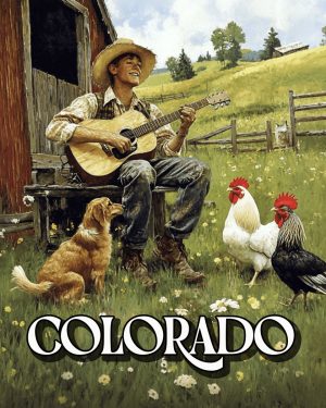 Country Serenade - Colorado Souvenir Art Print
