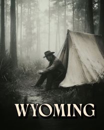 Cowboy Camping -  Wyoming Souvenir Art Print