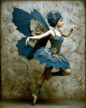 Dancer Sage Wildbreeze - Faires Art Print