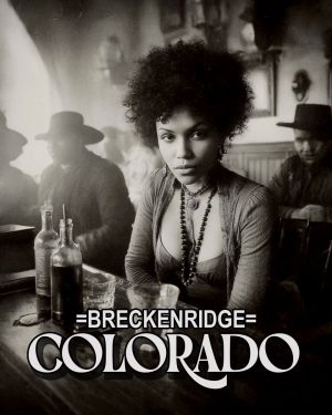 Delilah from Louisiana - Breckenridge, Colorado Souvenir Art Print