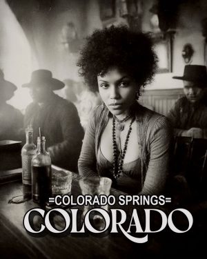 Delilah from Louisiana - Colorado Springs Souvenir Art Print