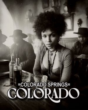 Delilah from Louisiana - Colorado Springs Souvenir Art Print