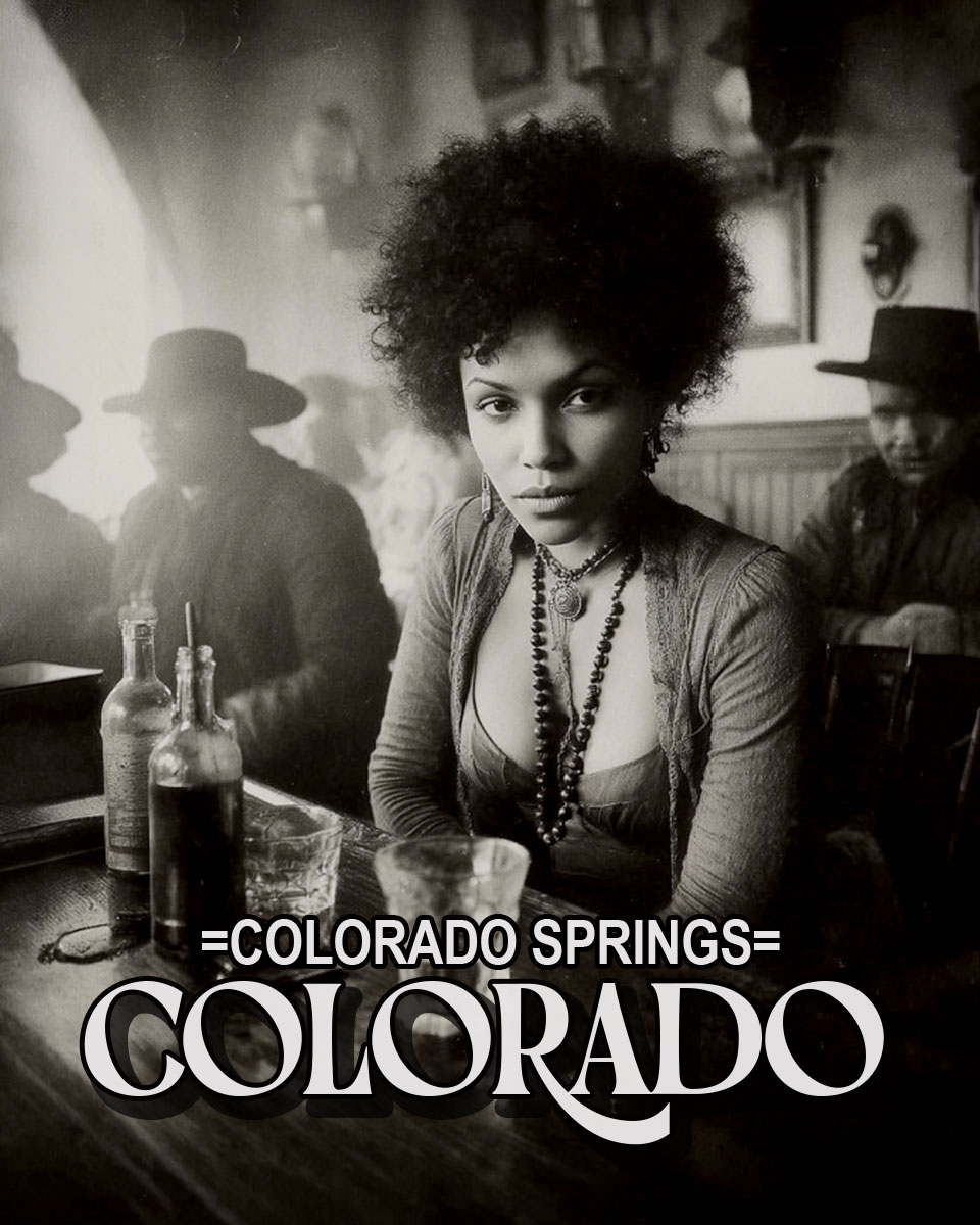 Delilah from Louisiana - Colorado Springs Souvenir Art Print