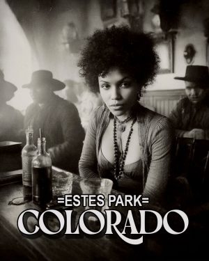 Delilah from Louisiana -  Estes Park Souvenir Art Print