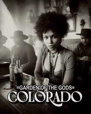 Delilah from Louisiana - Garden of the Gods Souvenir Art Print