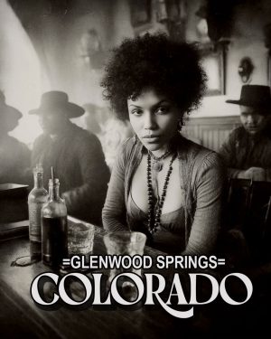 Delilah from Louisiana -  Glenwood Springs Souvenir Art Print