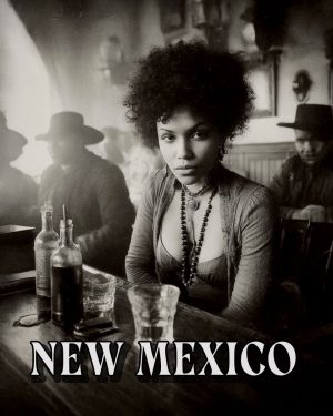 Delilah from Louisiana -  New Mexico Souvenir Art Print