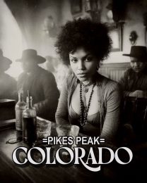Delilah from Louisiana -  Pikes Peak Souvenir Art Print