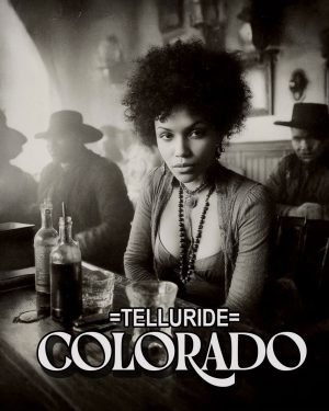 Delilah from Louisiana -  Telluride Souvenir Art Print