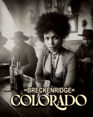 Delilah from Louisiana - Breckenridge, Colorado Souvenir Art Print