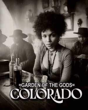 Delilah from Louisiana - Garden of the Gods Souvenir Art Print