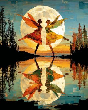 Fairy Spirit Dance - Faires Art Print