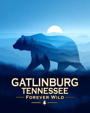 Gatlinburg Tennessee  - Forever Wild - Wild Bear Spirit Wildlife