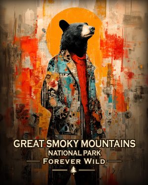Great Smoky Mountains  - Forever Wild - Hip Black Bear