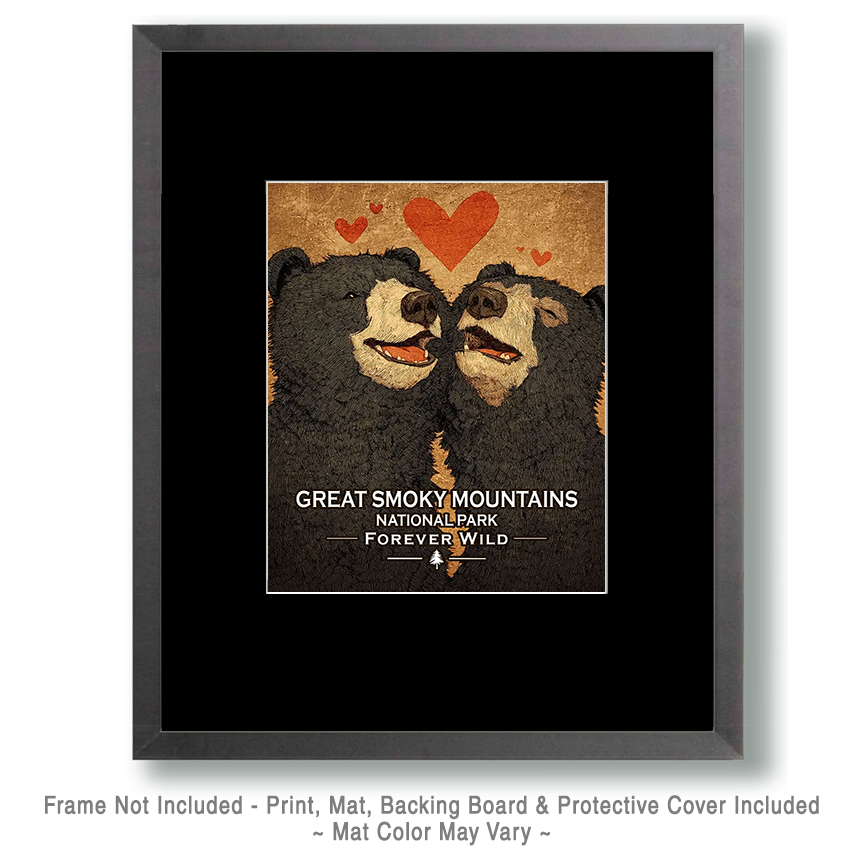 Great Smoky Mountains - Forever Wild - Black Bears in Love - Image 2