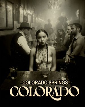 It's Been a Long Night - Colorado Springs Souvenir Art Print