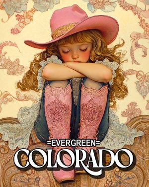 Lil Cowgirl - Boulder Colorado Souvenir Art Print.jpg