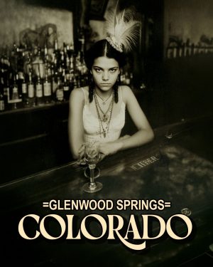 Lucia from Oklahoma -  Glenwood Springs Souvenir Art Print