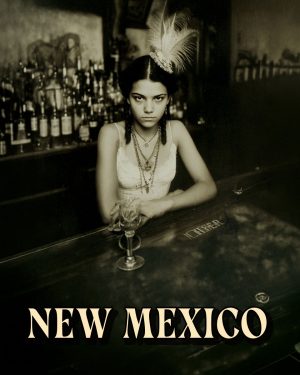 Lucia from Oklahoma -  New Mexico Souvenir Art Print